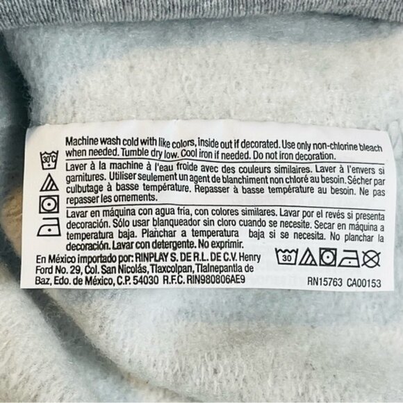 Champion  Powerblend Classic sweatshirt grey crewneck Style GF567 Size M - Picture 13 of 14
